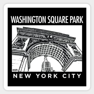 Washington Square Park 2 Sticker